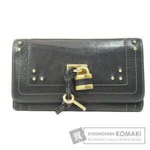 Chloe Cadena Motif Long Wallet Leather
